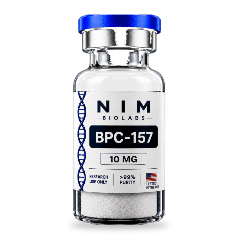 BPC-157 10 mg vial, NIM BioLabs