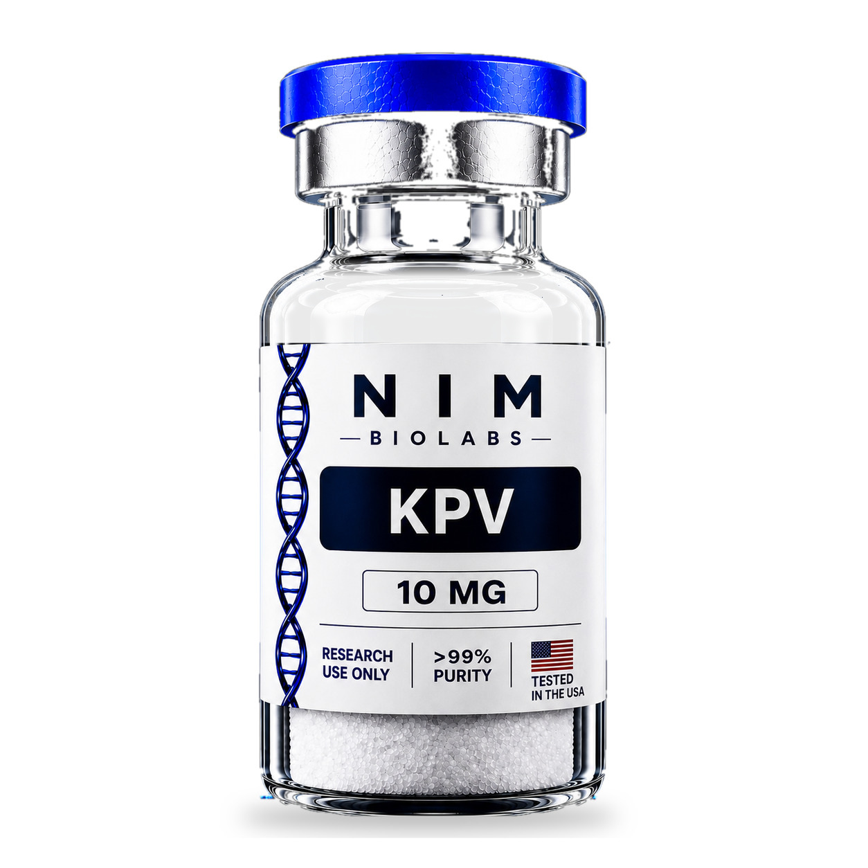 KPV 10 mg vial, NIM BioLabs